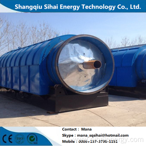 Double Desulfuration for Used Tyre Recycling Plant